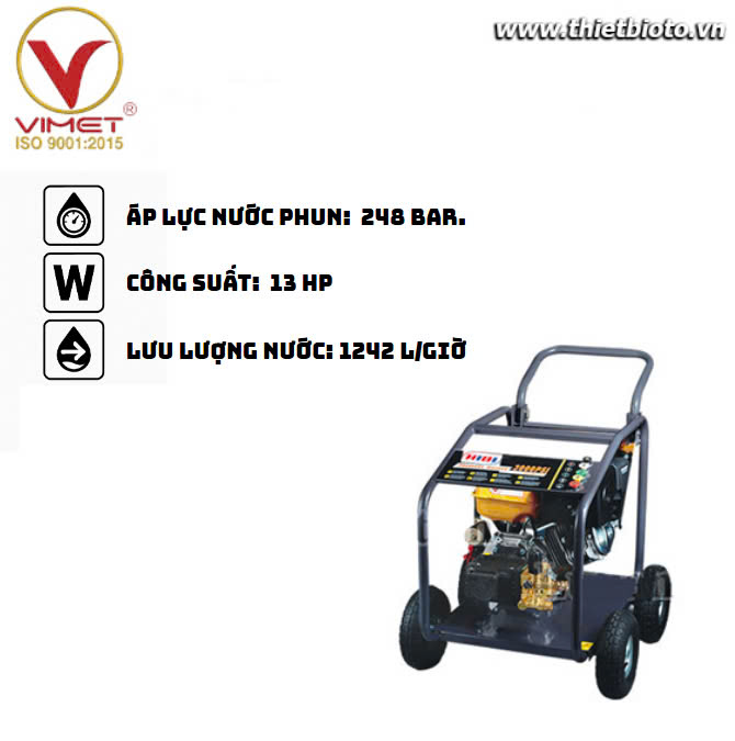 Máy rửa xe cao áp HWG1325 HIDI